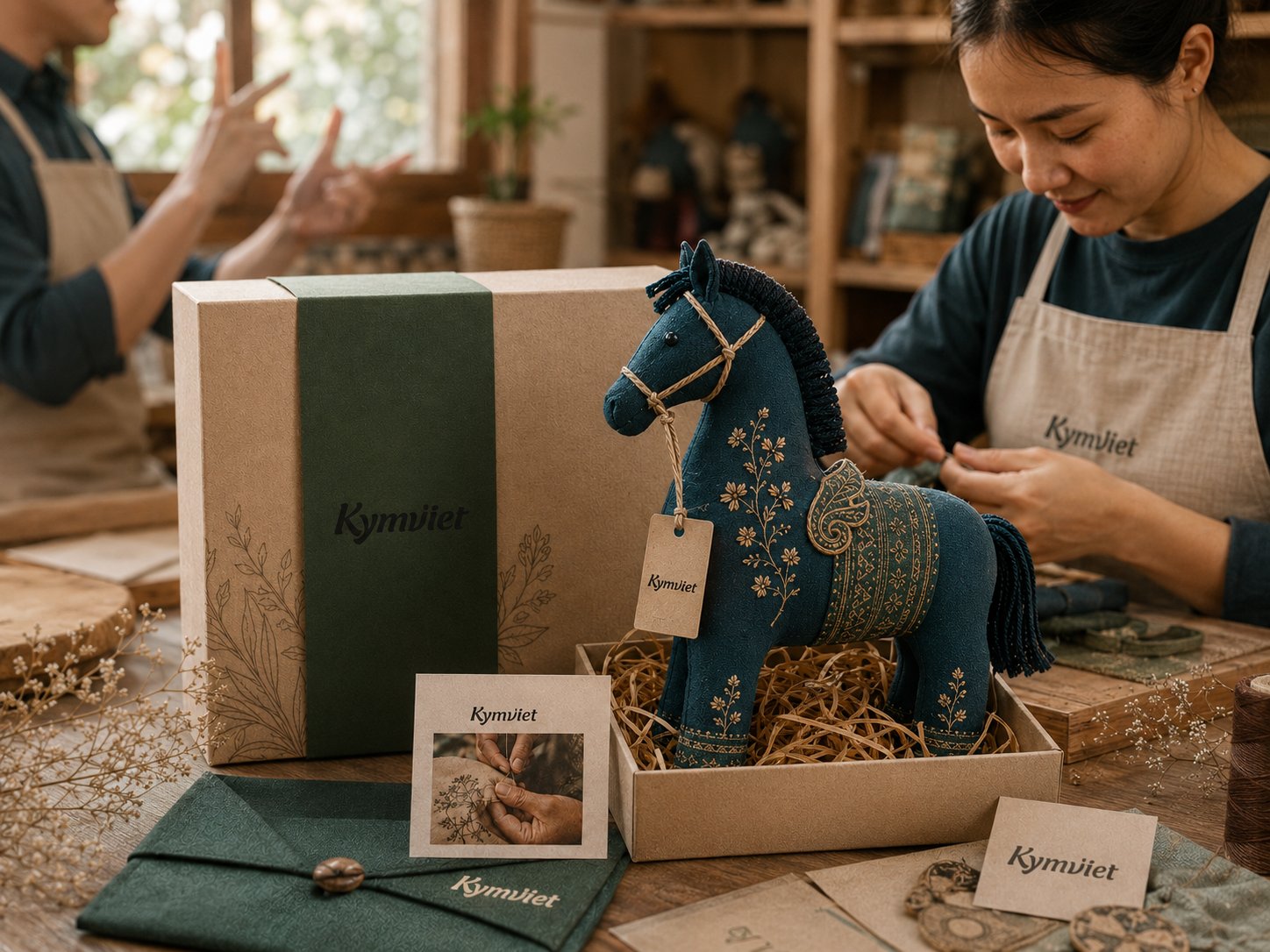 Quà tặng doanh nghiệp ESG thủ công có câu chuyện khác gì quà tặng in logo thông thường?