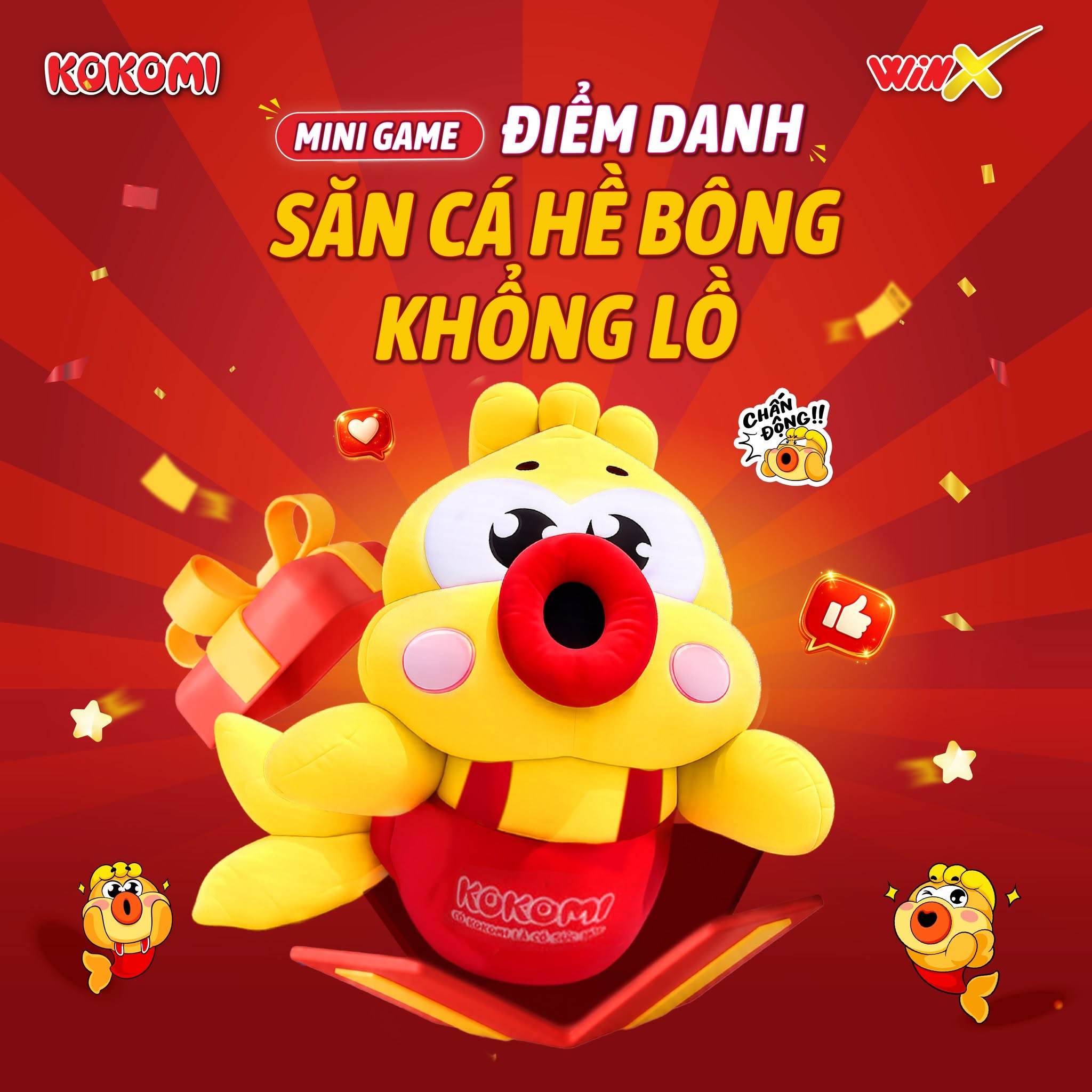 CHIẾN LƯỢC MASCOT CÁ HỀ KOKOMI: BỚT RẬP KHUÔN, TĂNG VIRAL VÀ BÙNG NỔ CHUYỂN ĐỔI DOANH SỐ