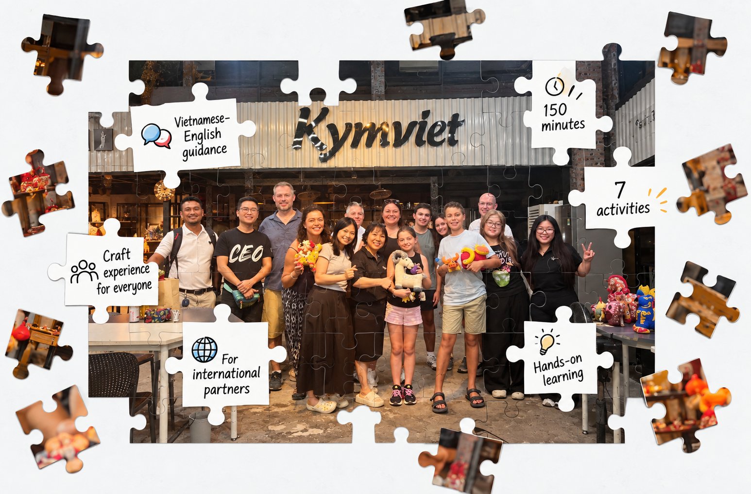 K001: Vietnamese–English guidance for a craft experience
