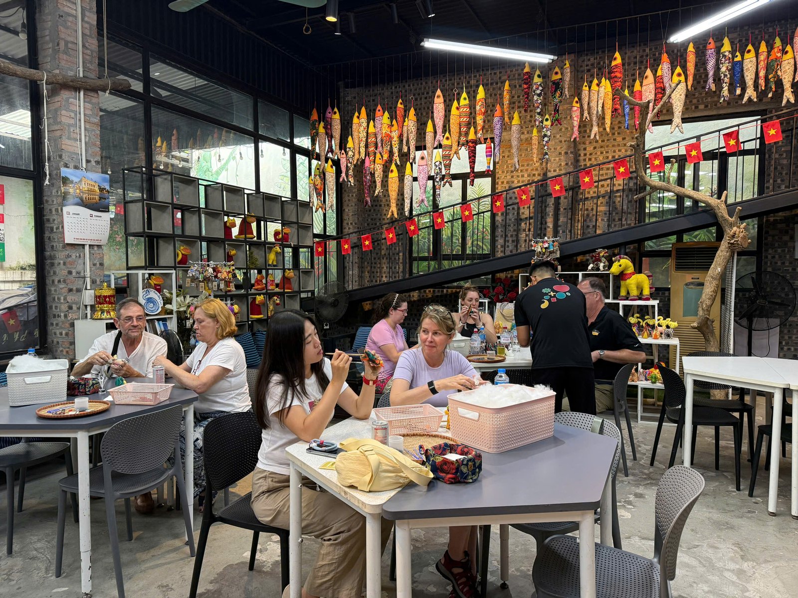 craft experience for international partners