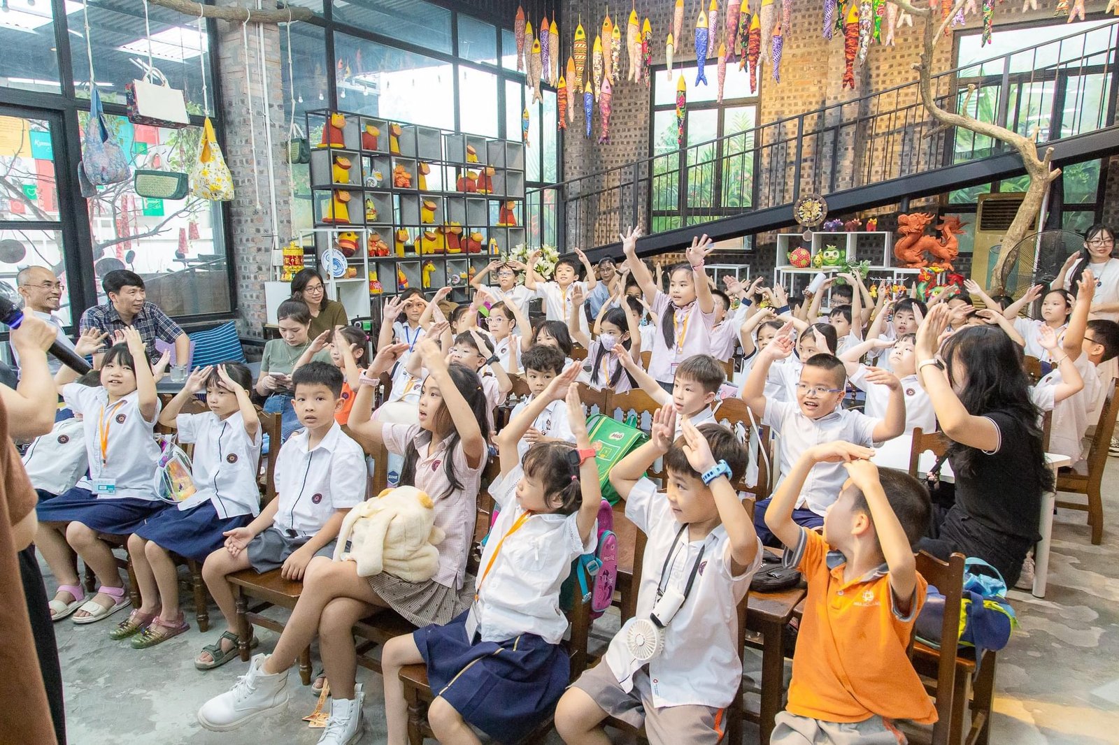 student craft workshop visit