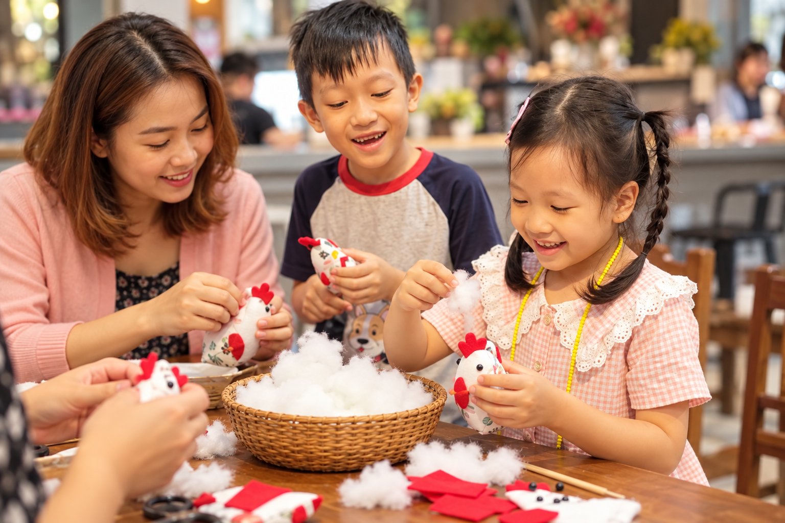 workshop cuối tuần trẻ em gia đình thủ công sáng tạo